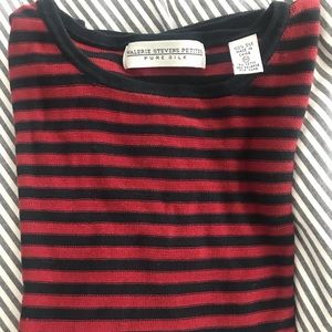 Valerie Stevens Petites Pure Silk Sweater